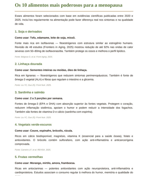 Página interna do NUTRIR